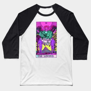 The Lovers Tarot TWISTED Baseball T-Shirt